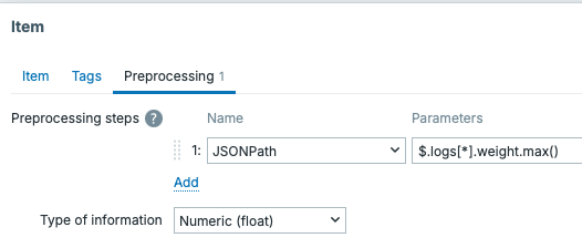 Preprocessing to get the max weight
